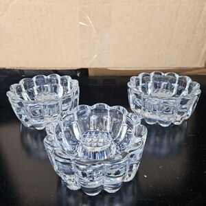 Princess House 3-Way Candle Holders